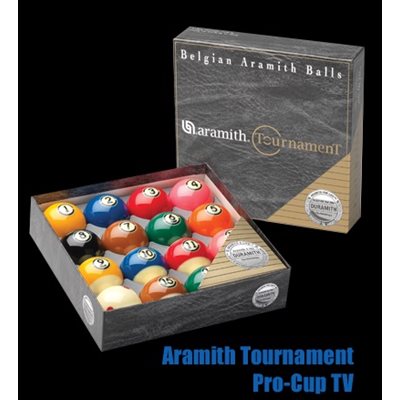 ARAMITH TOURNAMENT TV POOL BALL SET