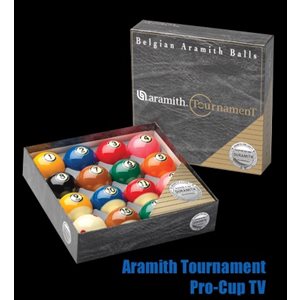 ARAMITH TOURNAMENT TV POOL BALL SET