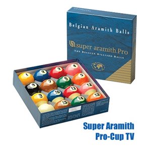 SUPER ARAMITH TV POOL BALL SET